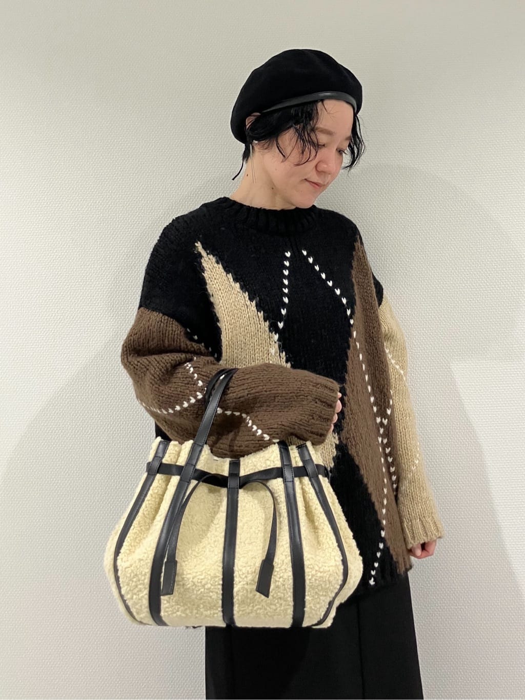 Cさんの「HIROKO HAYASHI｜PANIER COCCOLINA（パニエ コッコリーナ）ハンドバッグ」を使ったコーディネート
