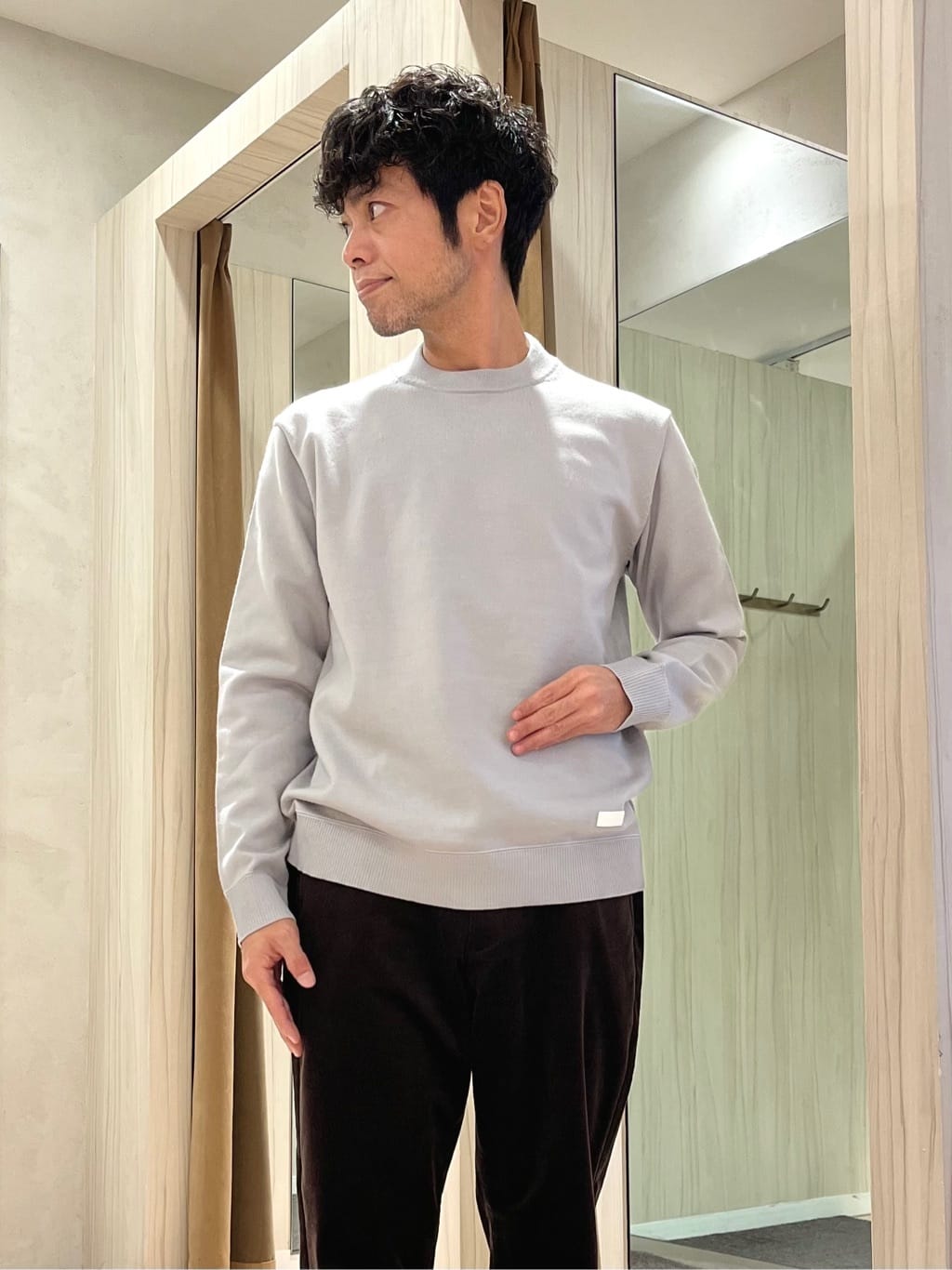 URAさんの「TAKEO KIKUCHI｜カシミヤブレンド ビーバー調チェスターコート」を使ったコーディネート
