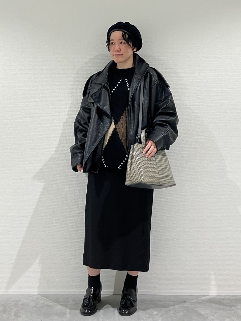 Cさんの「HIROKO HAYASHI｜OTTICA（オッティカ）2wayショルダーバッグ」を使ったコーディネート