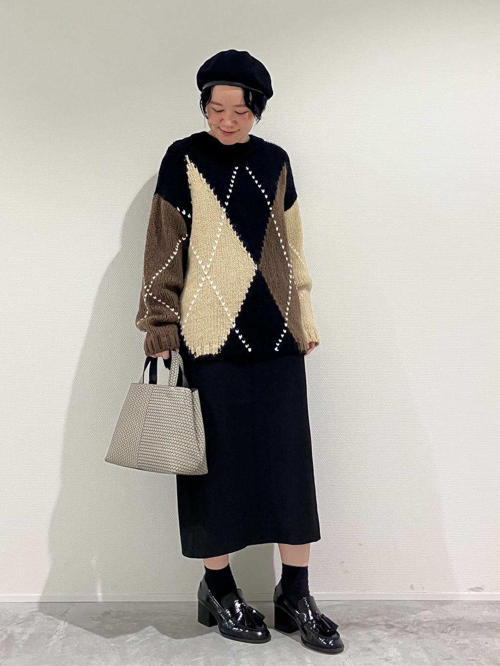 Cさんの「HIROKO HAYASHI｜OTTICA（オッティカ）2wayショルダーバッグ」を使ったコーディネート