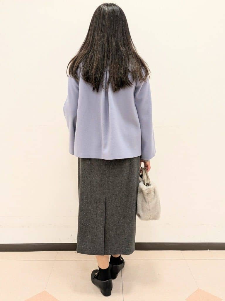 ともさんの「UNTITLED｜【着回しが効く／オンオフアウター】ウールショートコート」を使ったコーディネート