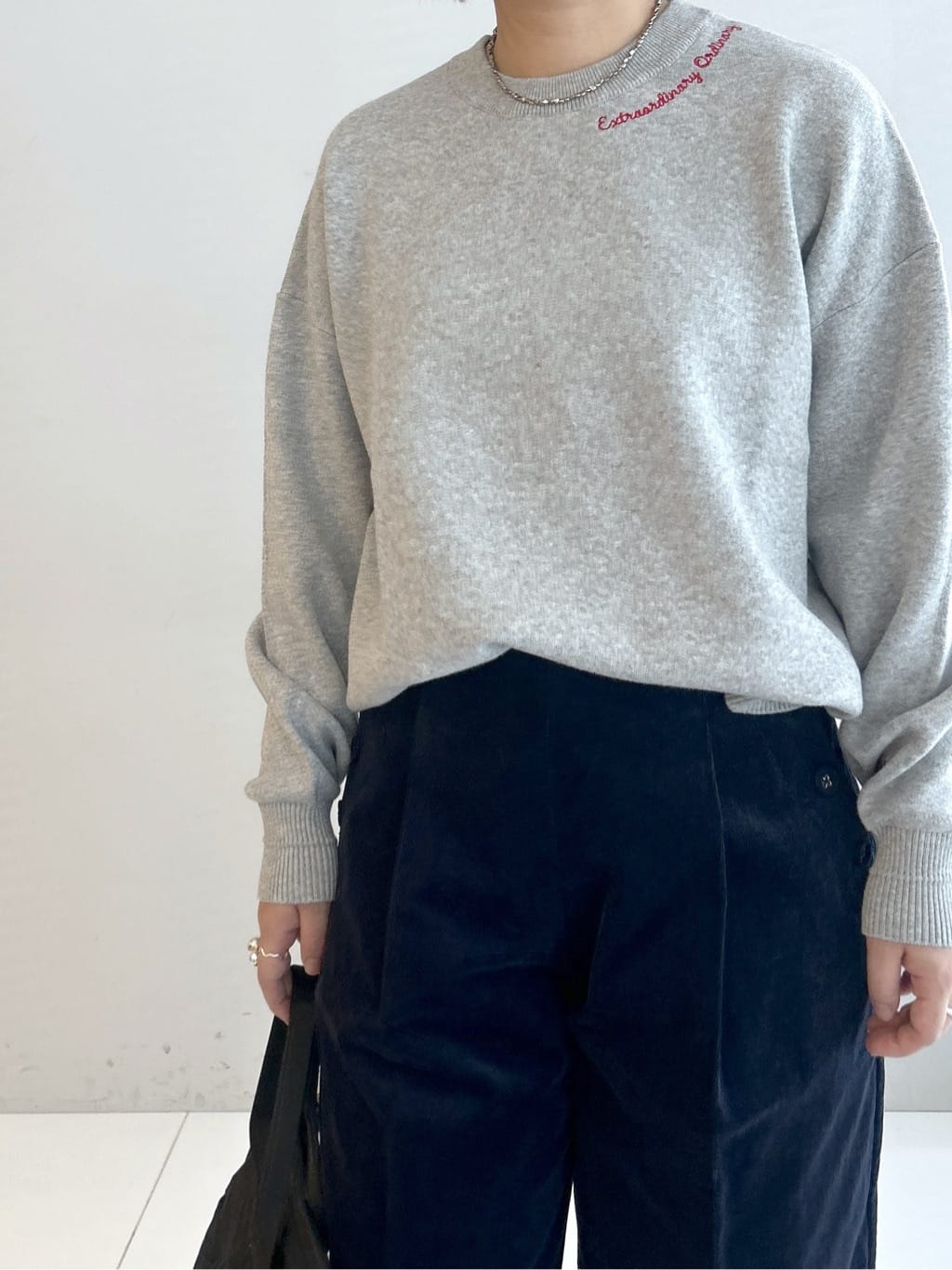 Hirokaさんの「Dessin｜【セットアップ可・洗える】マリンコーデュロイパンツ」を使ったコーディネート