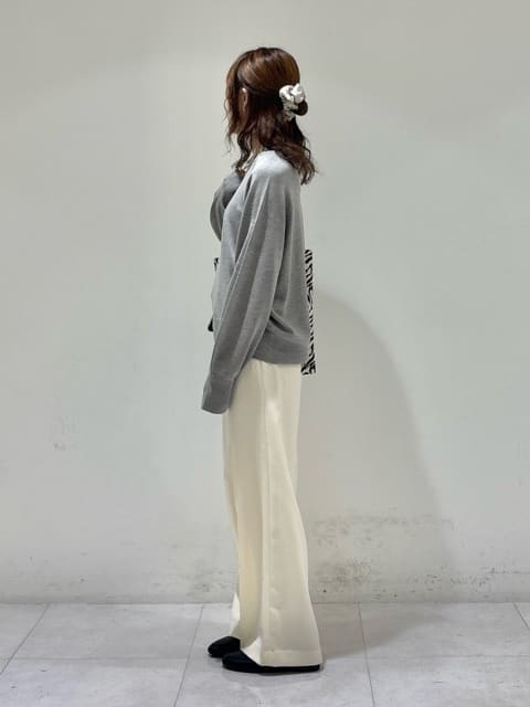 kyokaさんの「UNTITLED｜【8色展開／コンパクト丈】レーヨン混 コクーンニット」を使ったコーディネート