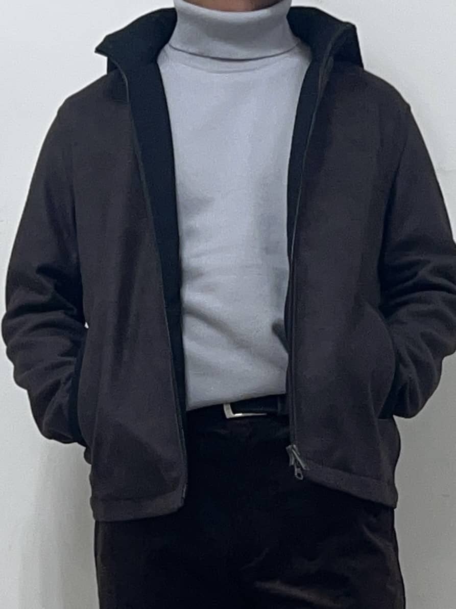 Hiroさんの「TAKEO KIKUCHI｜【JUST ONE LAYER】ダウンファブリック ジップアップ フード ブルゾン」を使ったコーディネート
