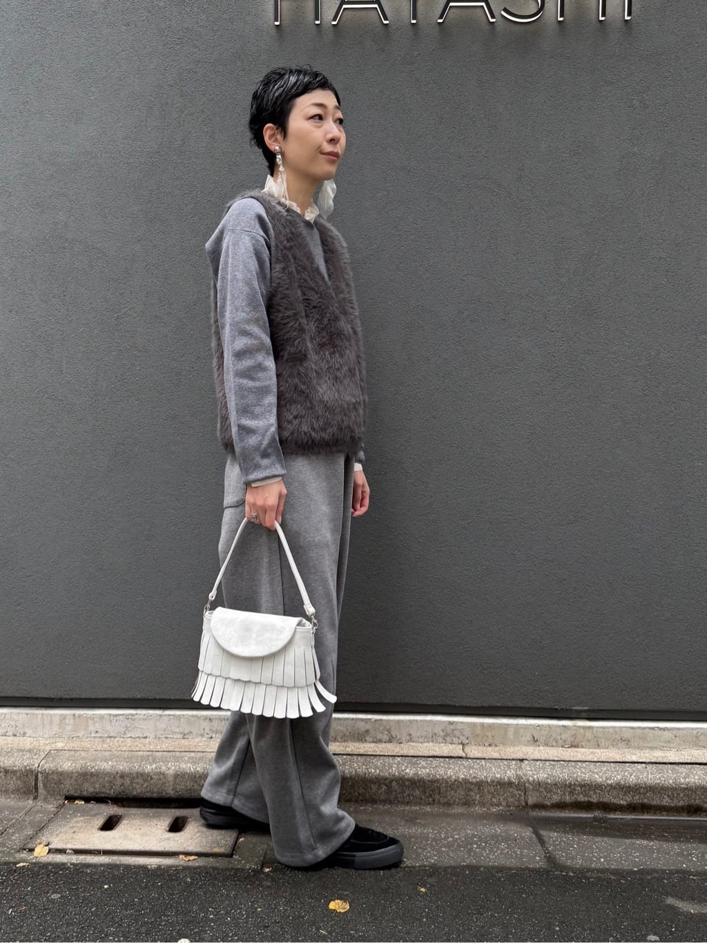 Kさんの「HIROKO HAYASHI｜FRANGIA（フランジャ）ショルダーバッグ」を使ったコーディネート