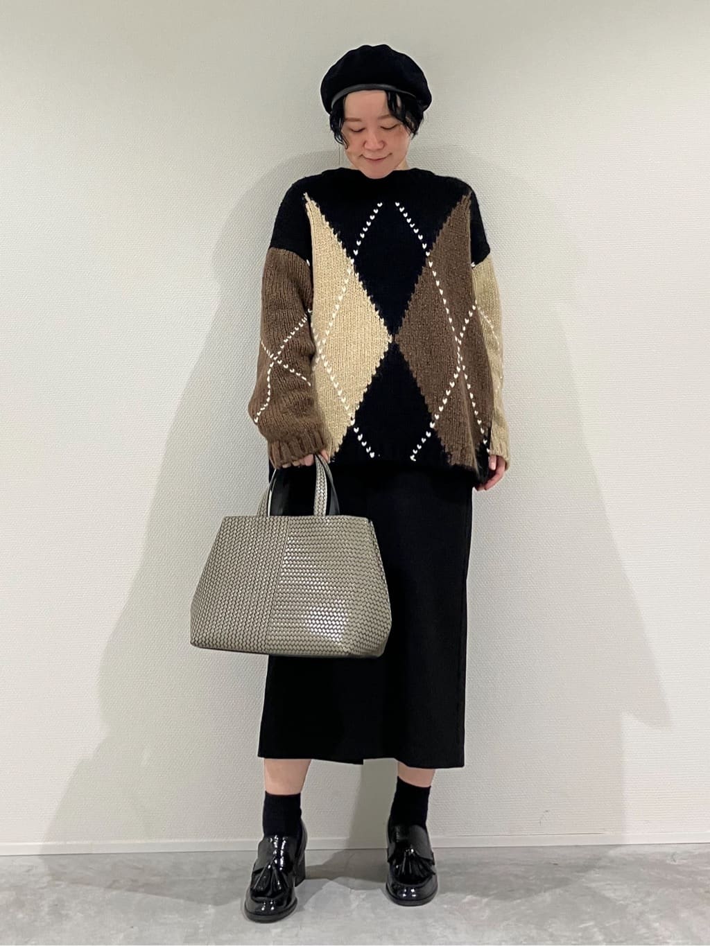 Cさんの「HIROKO HAYASHI｜OTTICA（オッティカ）ハンドトートバッグS」を使ったコーディネート
