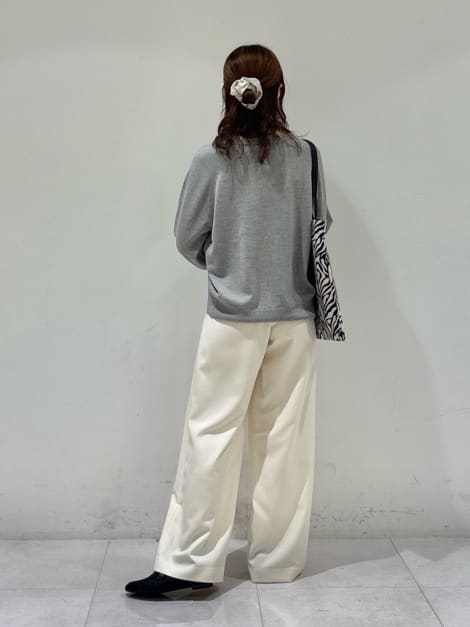 kyokaさんの「UNTITLED｜【8色展開／コンパクト丈】レーヨン混 コクーンニット」を使ったコーディネート