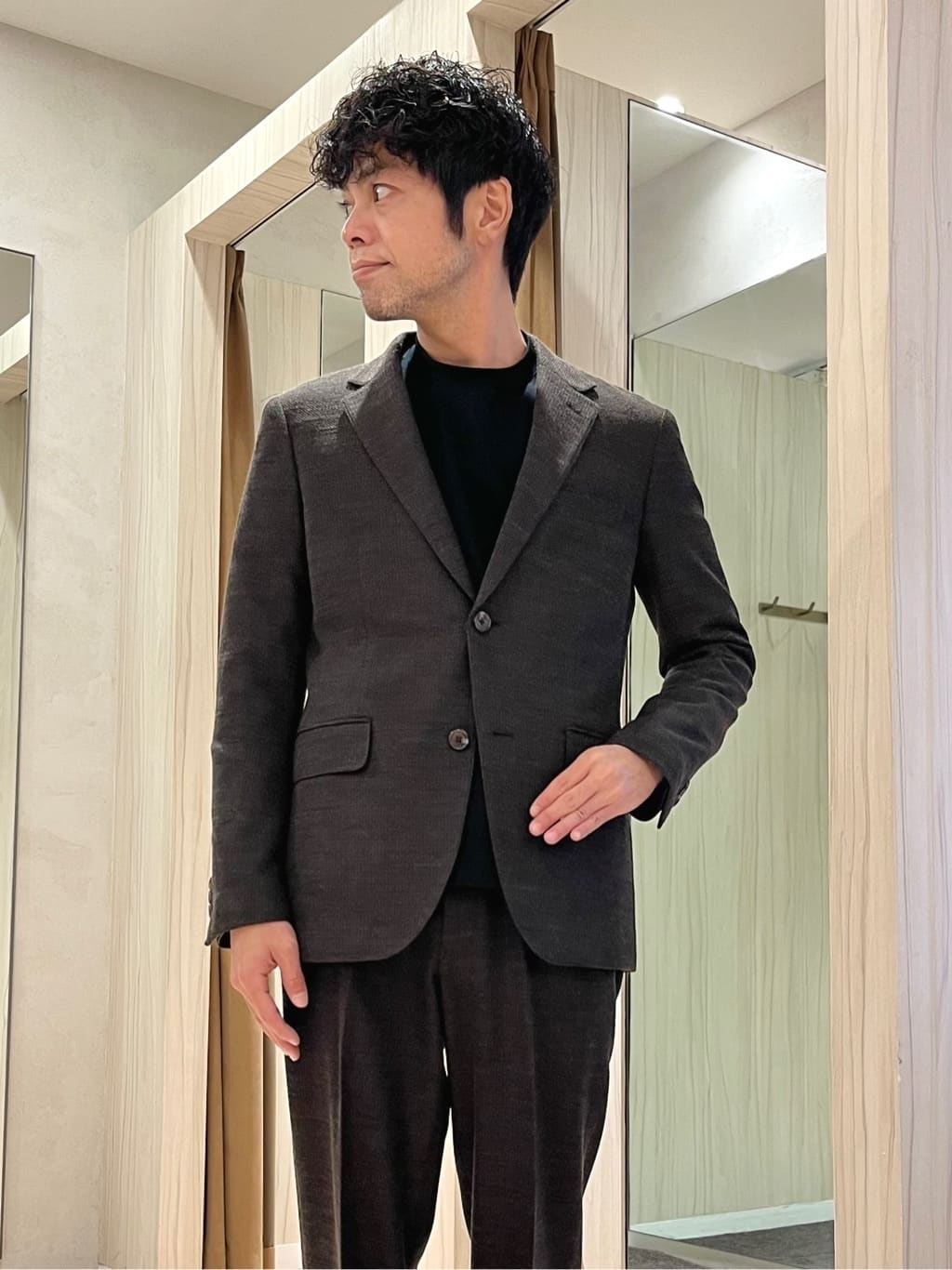 URAさんの「TAKEO KIKUCHI｜【Sサイズ～】ラッセルメッシュ ジャケット」を使ったコーディネート