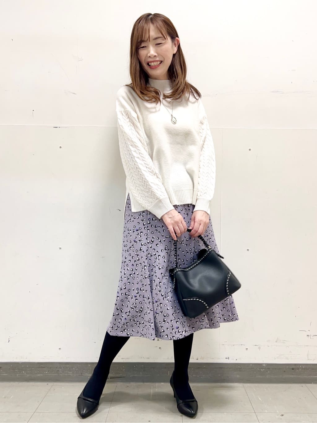 yuさんの「Reflect｜【至福の履き心地】&rsquo;25秋冬 やみつきパンプス」を使ったコーディネート