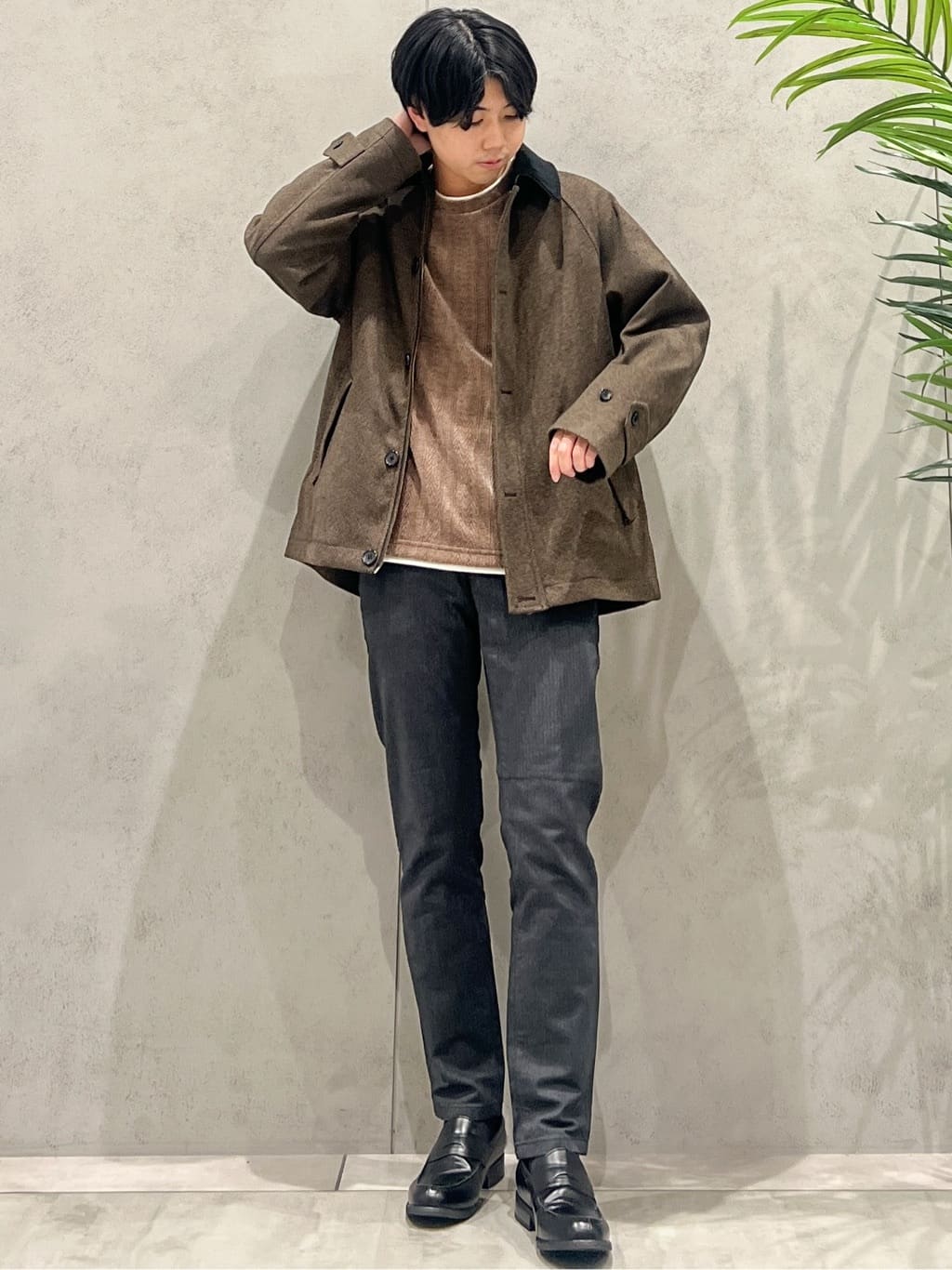 SHI-MAさんの「THE SHOP TK｜2通りの着こなしができる ウーリック デッキブルゾン」を使ったコーディネート