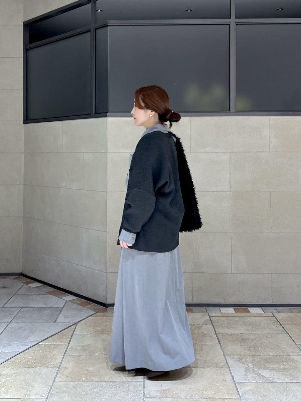 よねさんの「INDIVI｜【再入荷】パネルストレッチショートブーツ」を使ったコーディネート