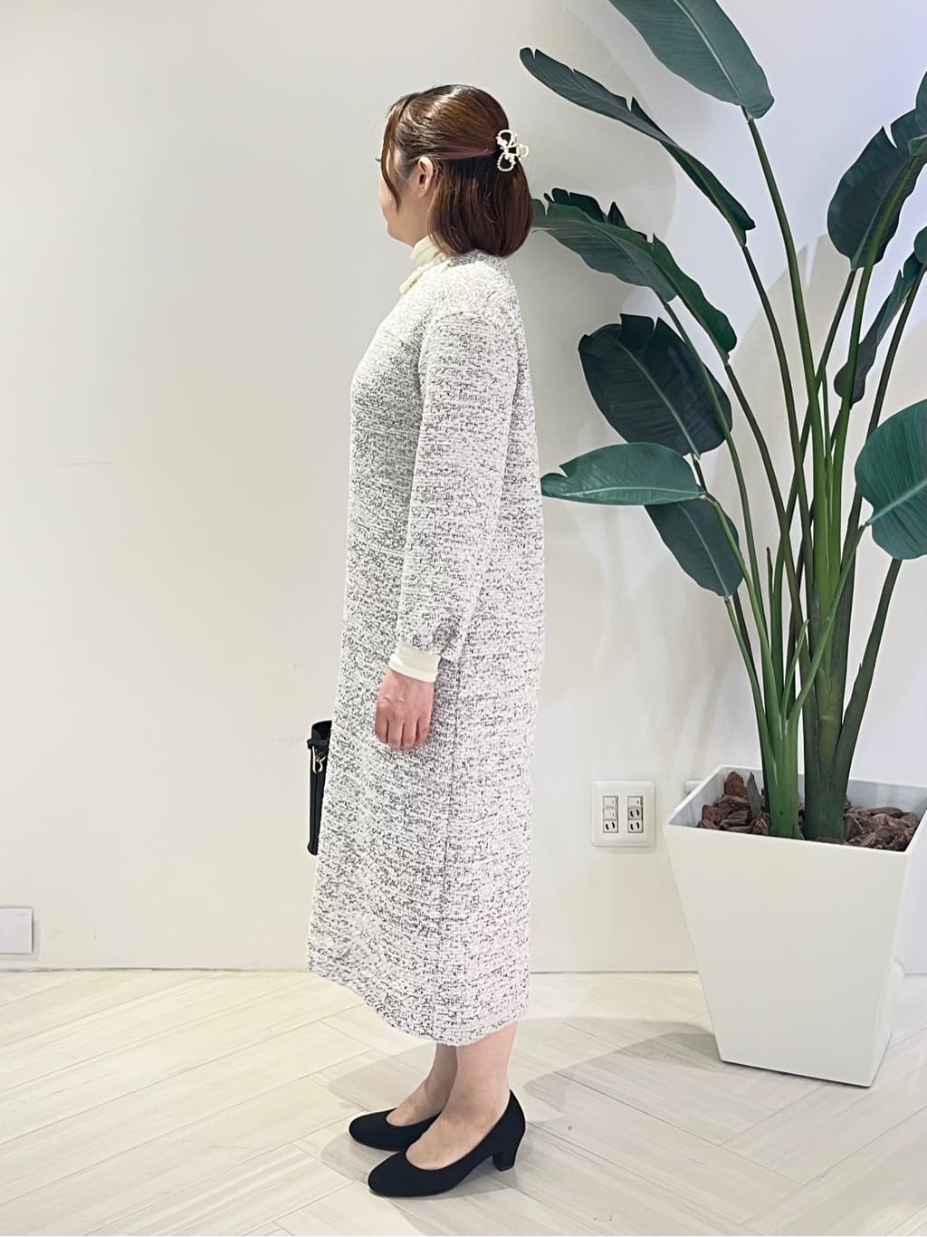 Tomoさんの「UNTITLED｜【軽量／ウール混】ライトフォルム ロングコート」を使ったコーディネート