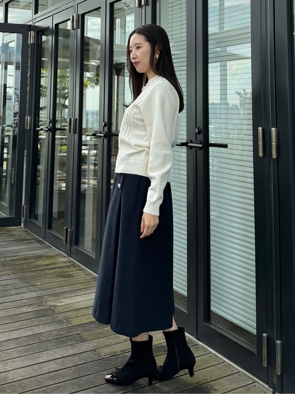 teiさんの「Couture brooch｜リボンデザイン2WAYバッグ」を使ったコーディネート