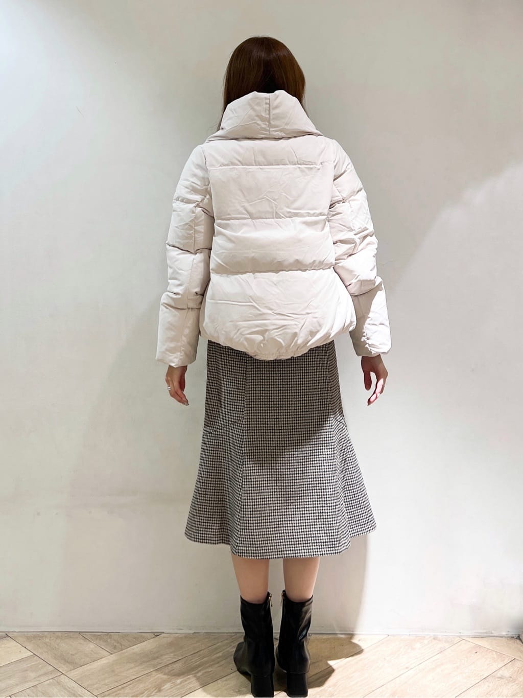 nanaさんの「index｜KAWADAダウンショートコート【撥水／洗濯機OK／静電気防止裏地】《XS～LL》」を使ったコーディネート