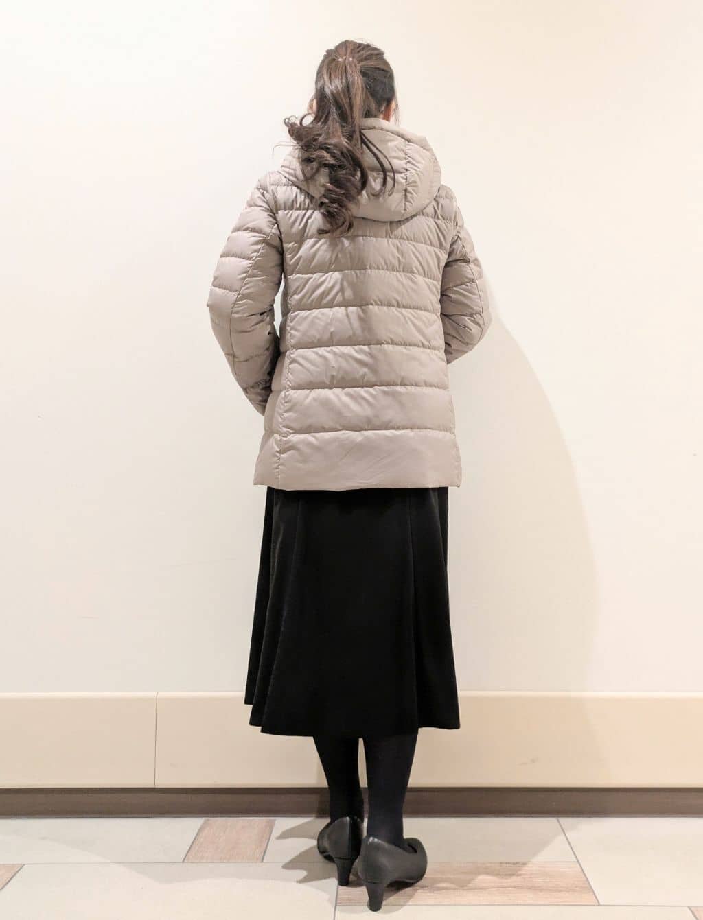 imamiさんの「Reflect｜【SS-4Lサイズ】フーデッドミドルダウンコート」を使ったコーディネート