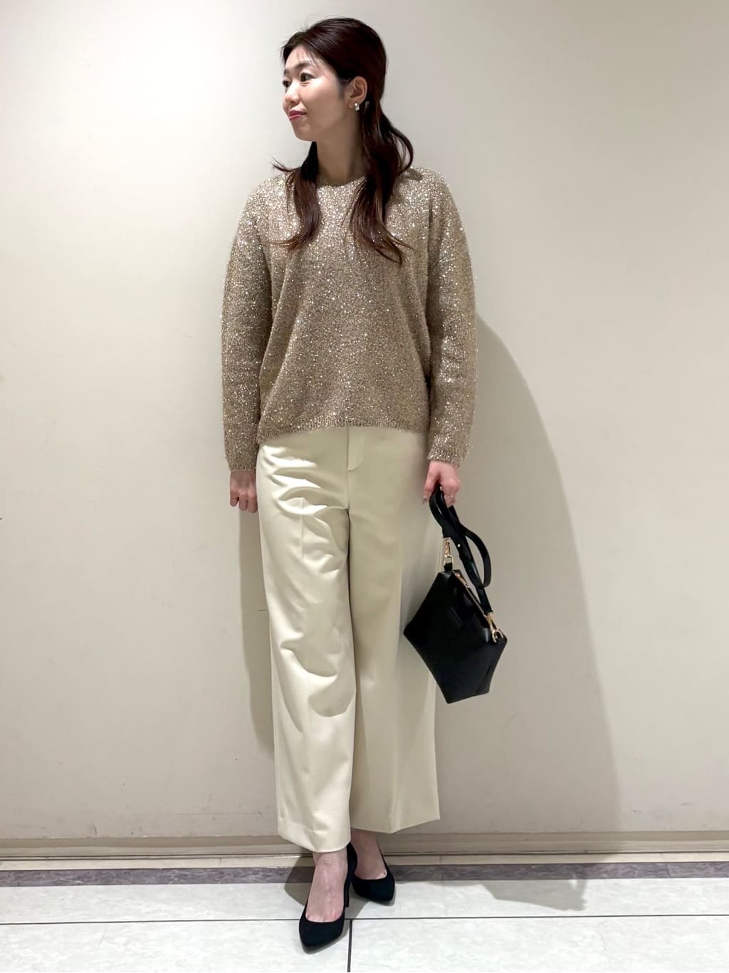 sakiさんの「COUP DE CHANCE｜【手洗い可】ストレートワイドパンツ」を使ったコーディネート