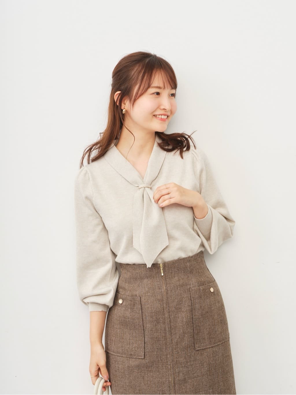 みさかさんの「index｜KAWADAダウンショートコート【撥水／洗濯機OK／静電気防止裏地】《XS～LL》」を使ったコーディネート