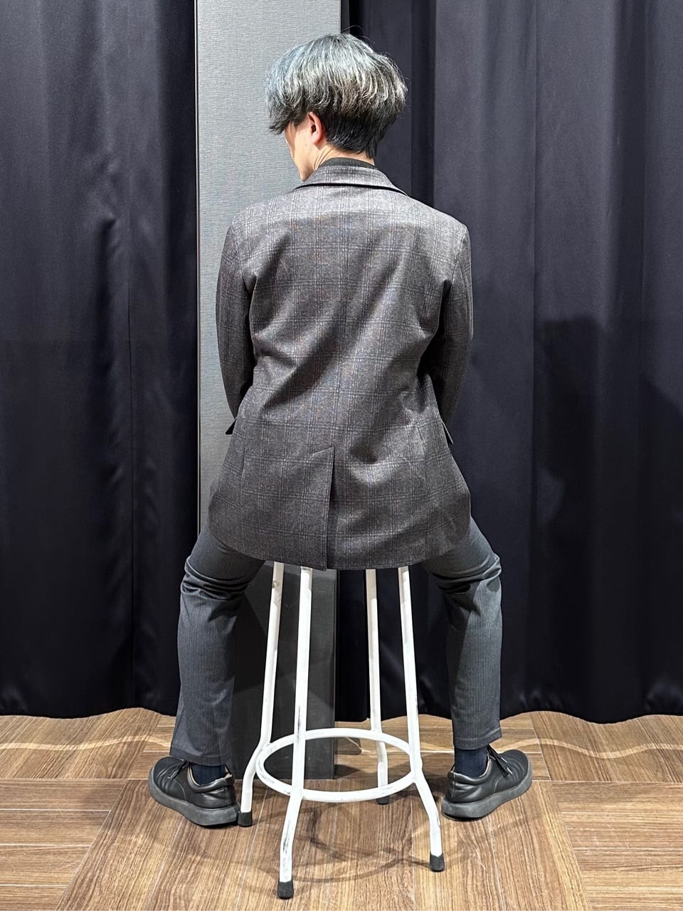 tomoyaさんの「THE SHOP TK｜起毛TRジャージジャケット 【洗濯機OK／ストレッチ／セットアップ可】」を使ったコーディネート