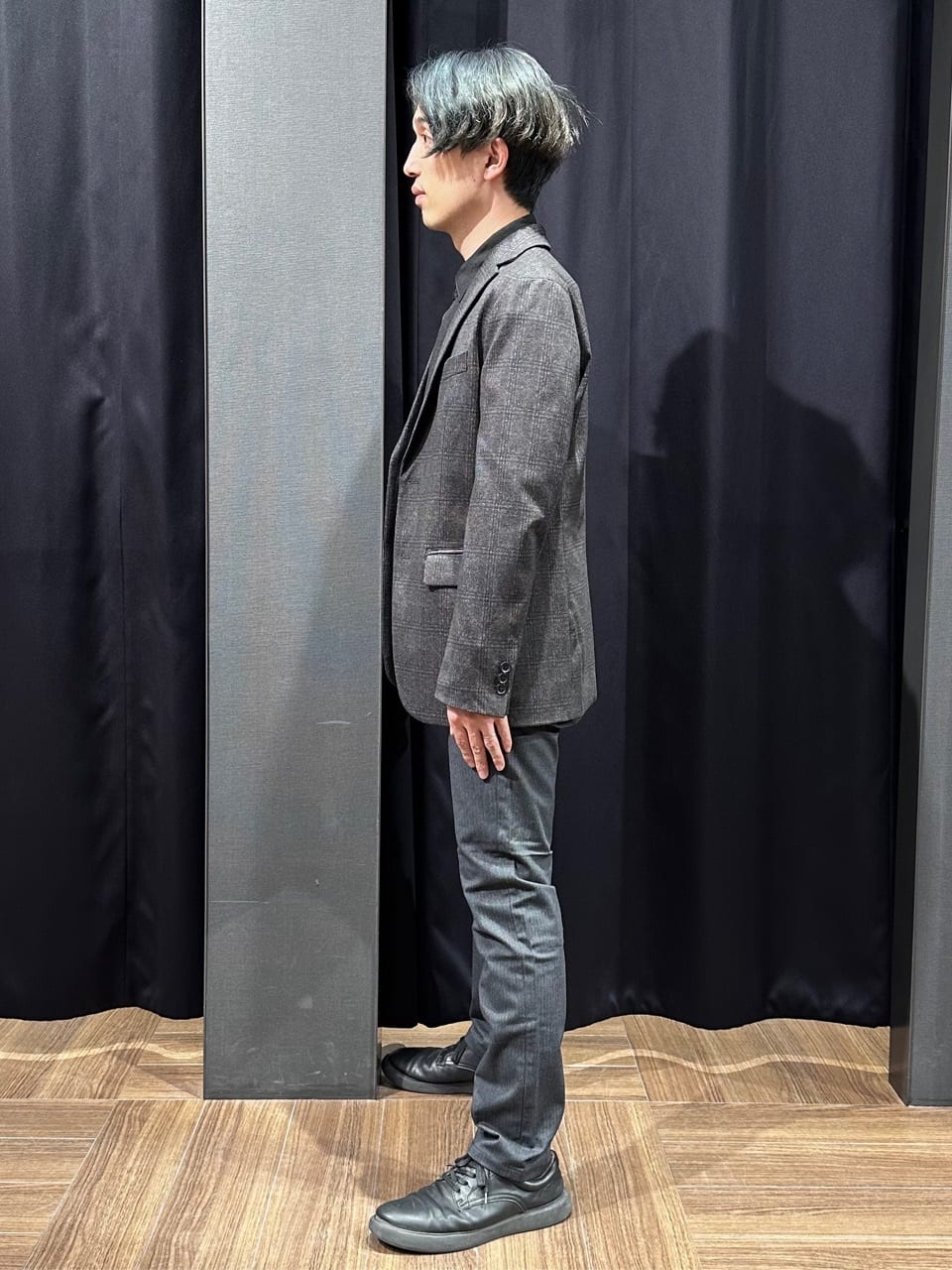 tomoyaさんの「THE SHOP TK｜起毛TRジャージジャケット 【洗濯機OK／ストレッチ／セットアップ可】」を使ったコーディネート