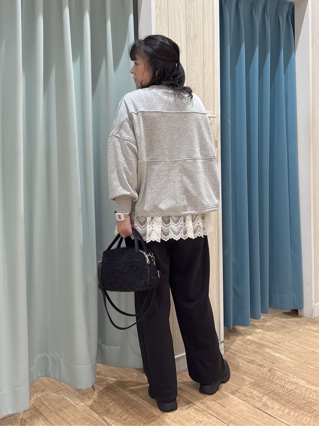 わかさんの「SHOO･LA･RUE｜裾フリルレイヤードトップス」を使ったコーディネート