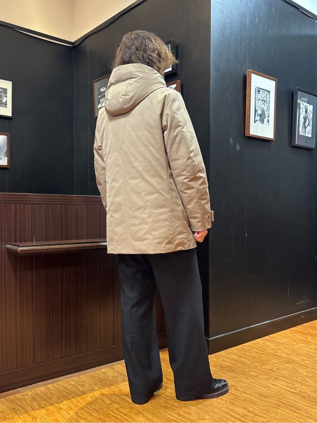 おーのさんの「TAKEO KIKUCHI｜【None Of Stress】ストレッチ ダウンブルゾン」を使ったコーディネート