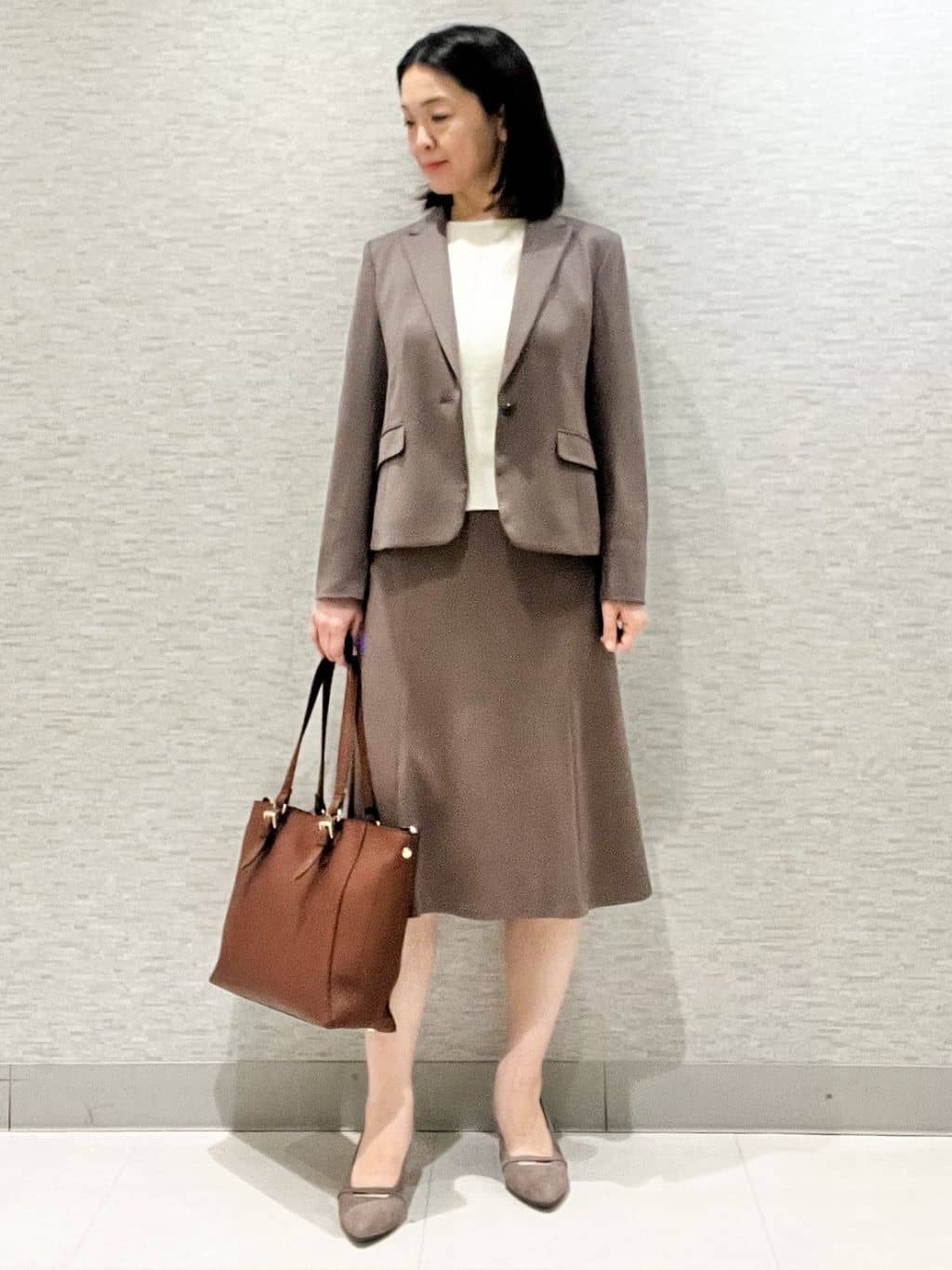 marikoさんの「Reflect｜【SS-4Lサイズ】匠ジャケット／ベーシックテーラード／WEB先行カラーあり」を使ったコーディネート