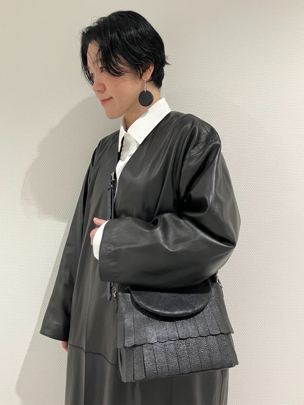 Cさんの「HIROKO HAYASHI｜FRANGIA（フランジャ）ショルダーバッグ」を使ったコーディネート