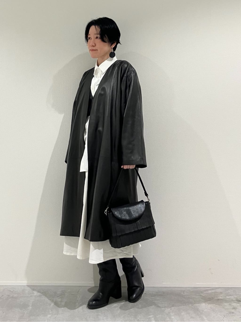 Cさんの「HIROKO HAYASHI｜FRANGIA（フランジャ）ショルダーバッグ」を使ったコーディネート