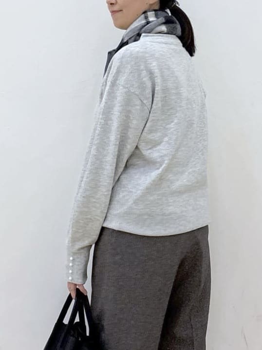 akariさんの「index｜ベルト付ビッグカラーミドルコート」を使ったコーディネート