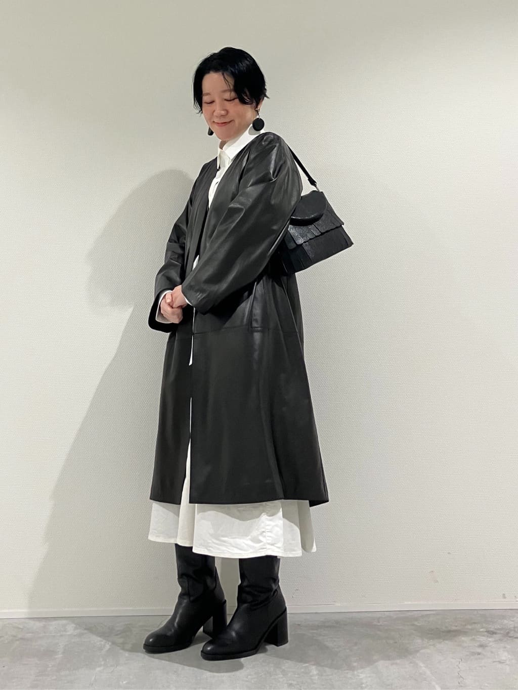 Cさんの「HIROKO HAYASHI｜FRANGIA（フランジャ）ショルダーバッグ」を使ったコーディネート