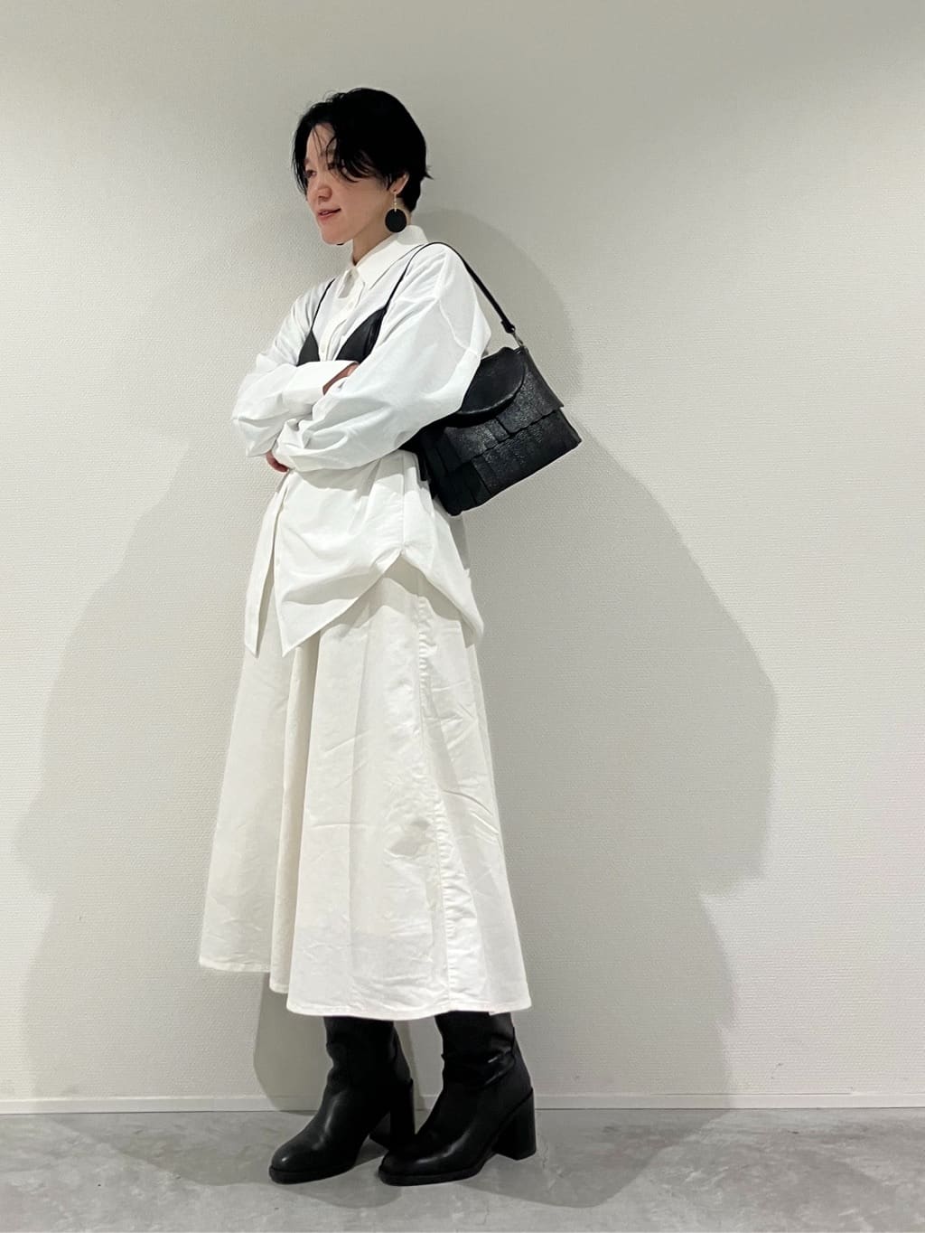 Cさんの「HIROKO HAYASHI｜FRANGIA（フランジャ）ショルダーバッグ」を使ったコーディネート