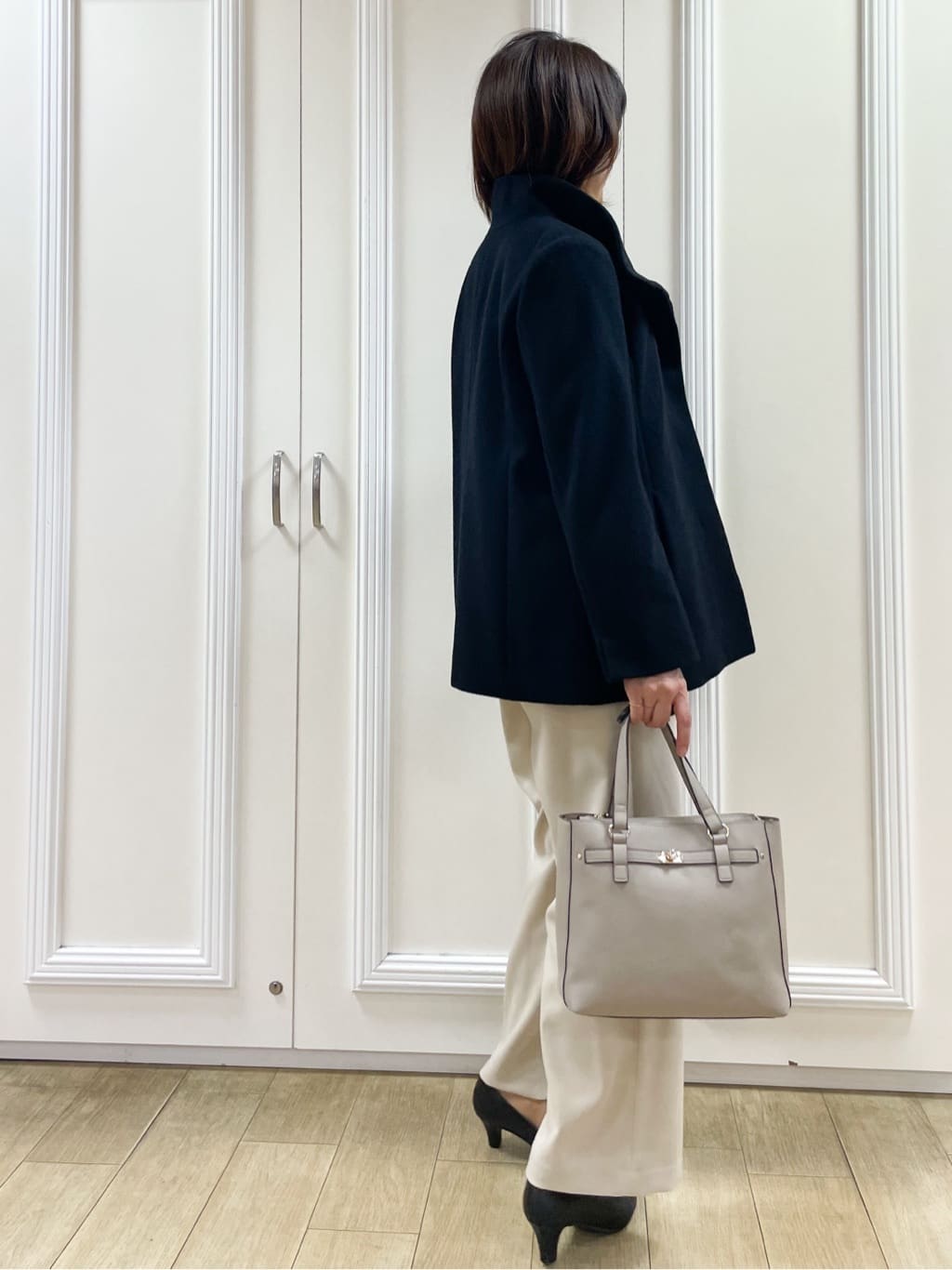 めいさんの「Reflect｜【レイヤードに◎】ボウタイブラウス」を使ったコーディネート