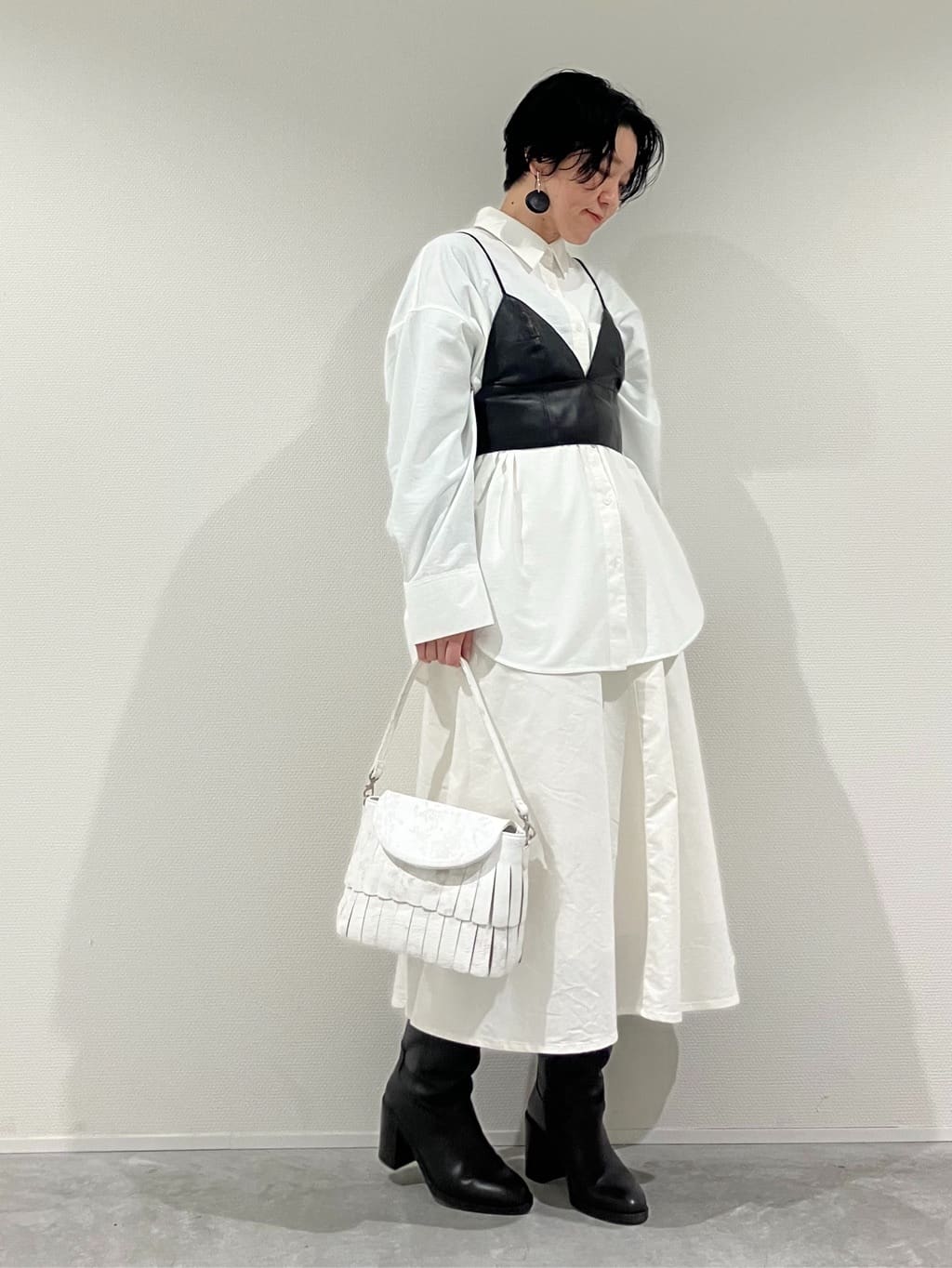 Cさんの「HIROKO HAYASHI｜FRANGIA（フランジャ）ショルダーバッグ」を使ったコーディネート