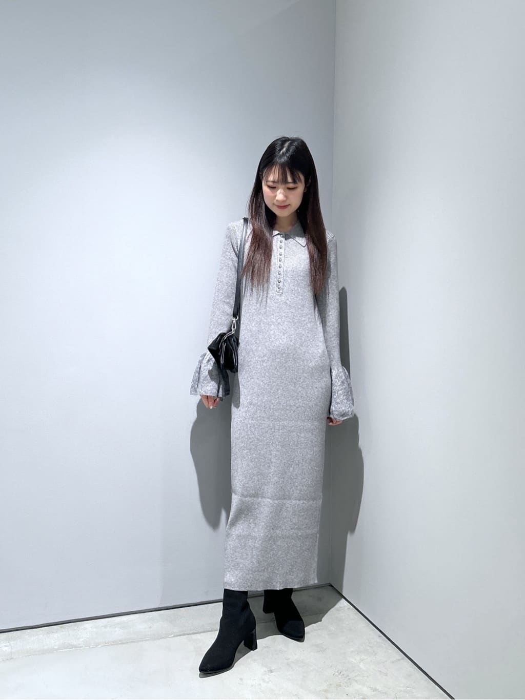Renoさんの「INDIVI｜【再入荷】ビッグポケット中綿フォルムコート」を使ったコーディネート