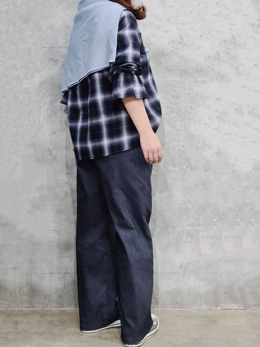 ひさえさんの「THE SHOP TK｜【S-XLサイズ/選べる7色】どこから見ても美しい ガーターニット/毛玉になりにくい/洗濯機OK」を使ったコーディネート
