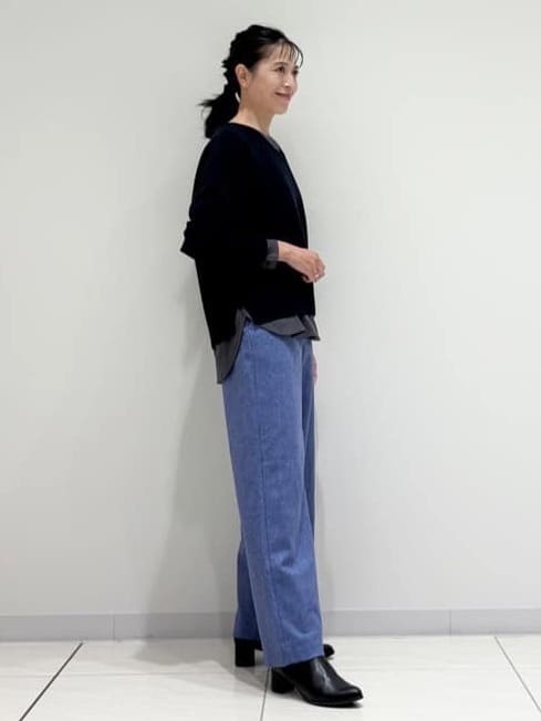 kayoさんの「INDIVI｜【UVケア】プリントフォトロングTシャツ」を使ったコーディネート
