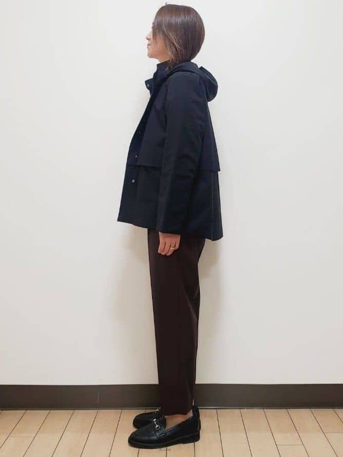 yuuさんの「Reflect｜【すっきり見え／フード取り外し可／通勤におすすめ◎】ライティアウター」を使ったコーディネート