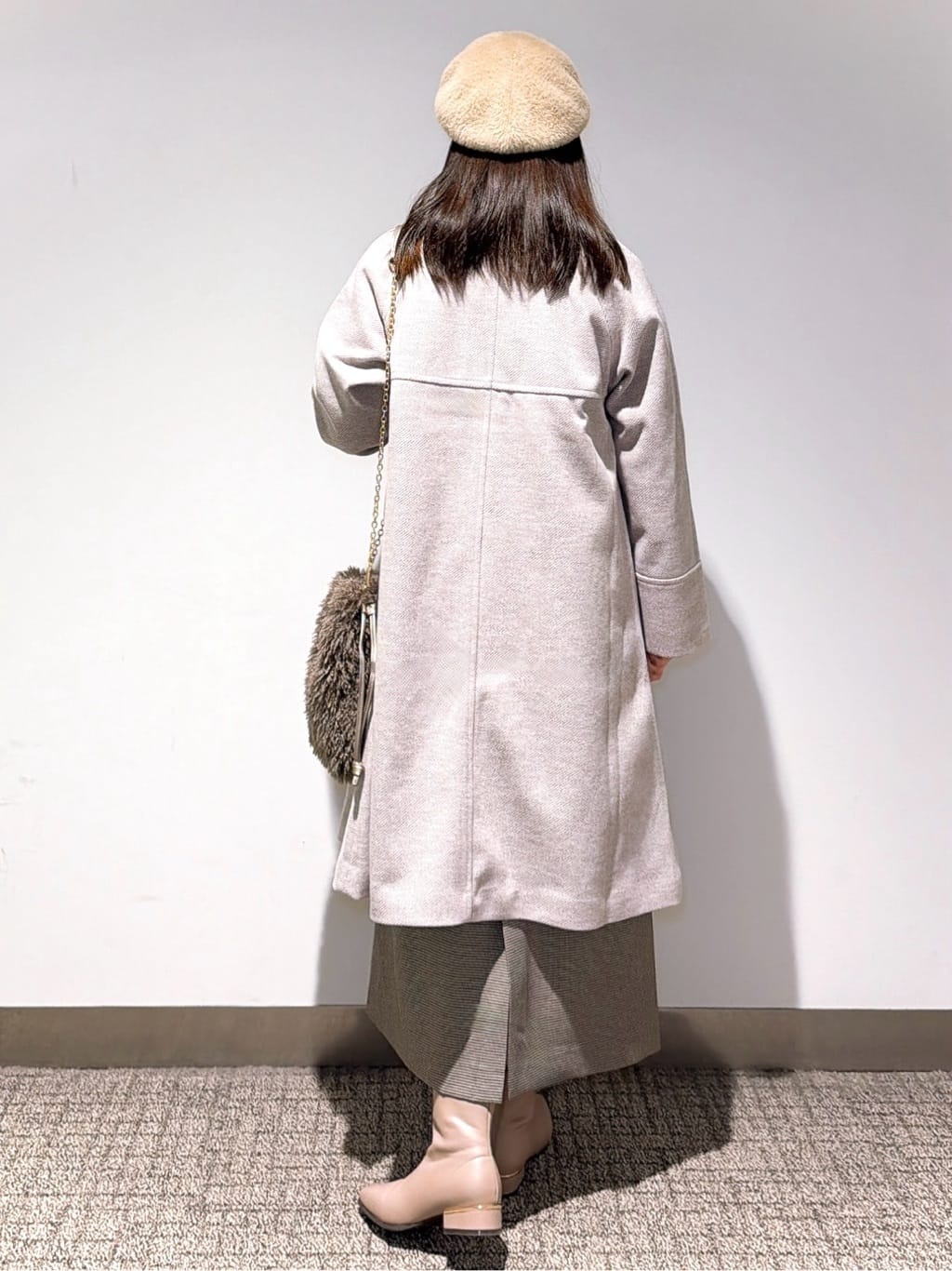 みーさんの「grove｜【2WAY/美シルエット】着こなし自在のジャンドレワンピース」を使ったコーディネート