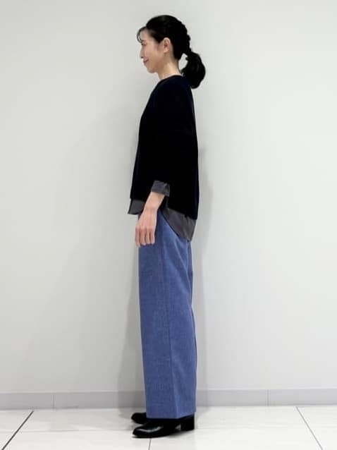 kayoさんの「INDIVI｜【UVケア】プリントフォトロングTシャツ」を使ったコーディネート