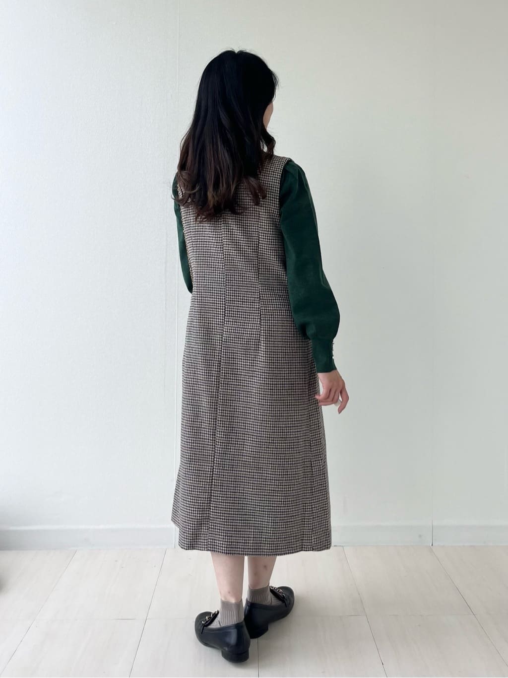 Mori Moriさんの「index｜ラップ風ツイードジャンスカ【洗濯機OK／防シワ】」を使ったコーディネート
