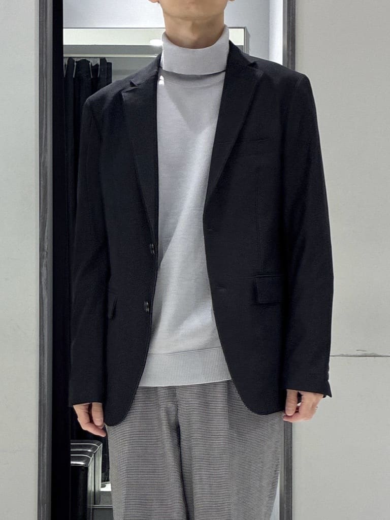 わいずみさんの「TAKEO KIKUCHI｜【360&deg;ストレッチ／セットアップ対応】None Of Stress ジャケット」を使ったコーディネート
