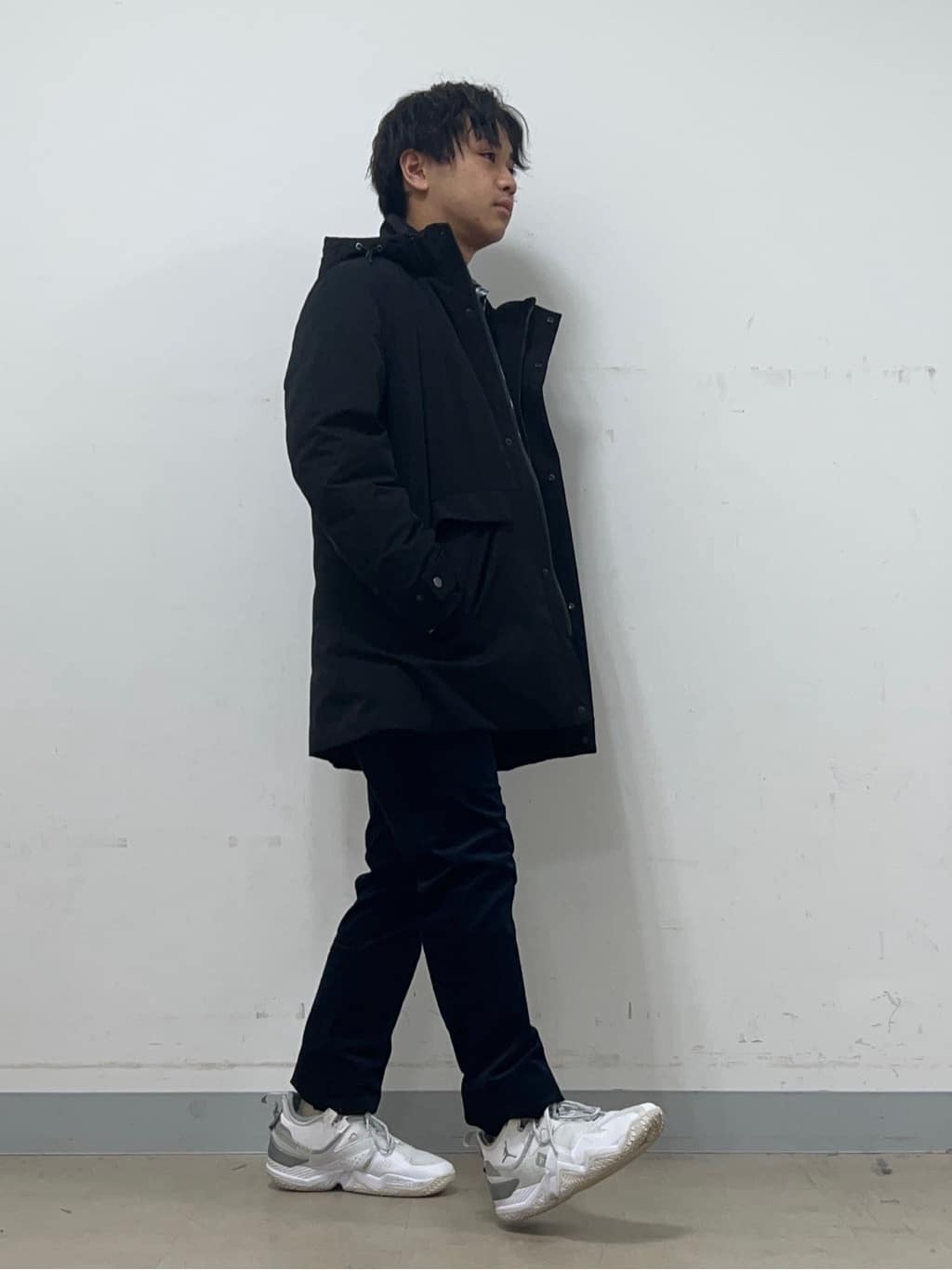Hiroさんの「TAKEO KIKUCHI｜【None Of Stress】ストレッチ ダウンブルゾン」を使ったコーディネート
