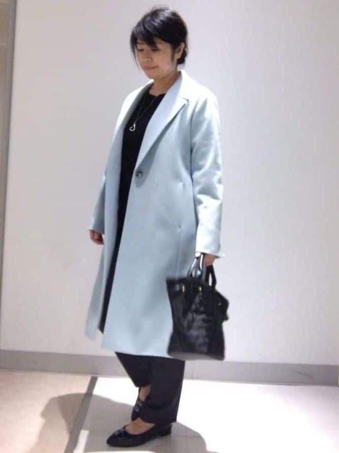 sakoさんの「Reflect｜【ちくちくしない／アンサンブル可／通勤におすすめ◎】オフボディ着流しカーディガン」を使ったコーディネート