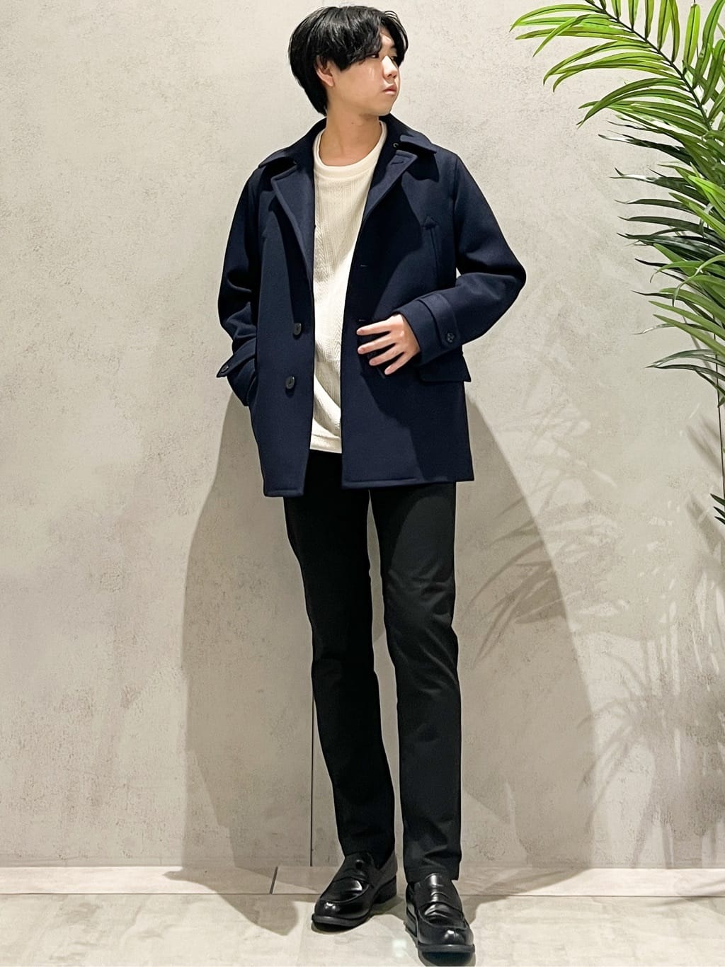 SHI-MAさんの「THE SHOP TK｜ウーリックシングルPジャケット」を使ったコーディネート