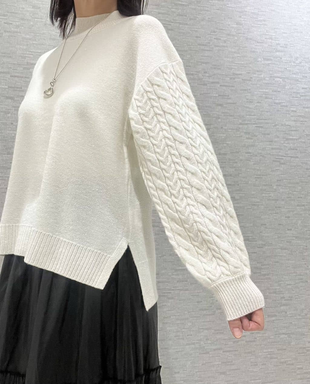 marikoさんの「Reflect｜【気軽な羽織に◎】中綿キルティングショートコート」を使ったコーディネート
