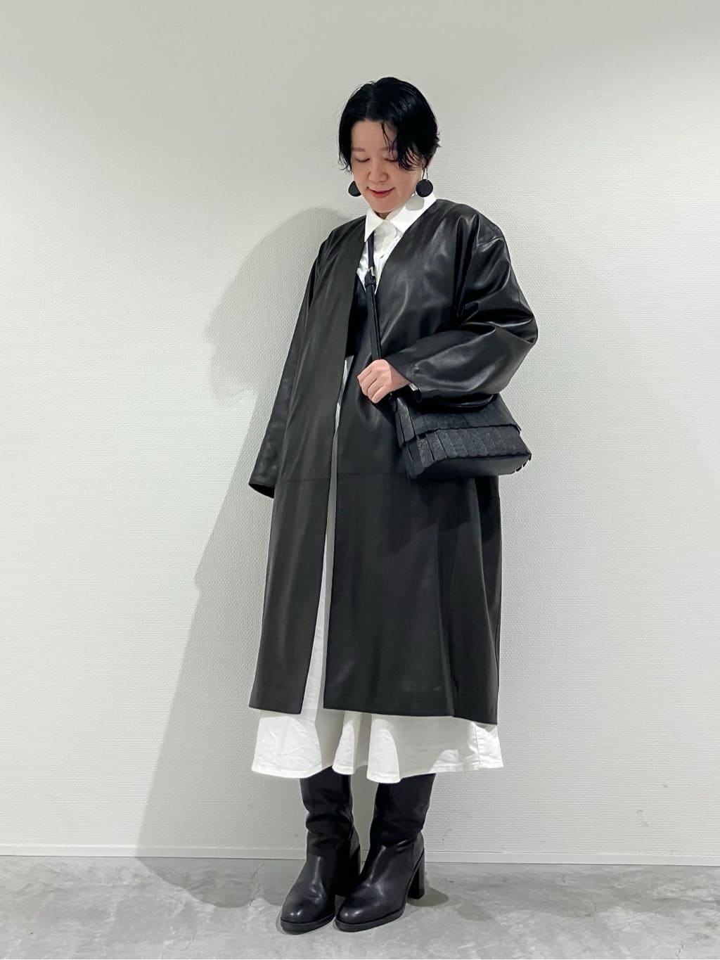 Cさんの「HIROKO HAYASHI｜FRANGIA（フランジャ）ショルダーバッグ」を使ったコーディネート
