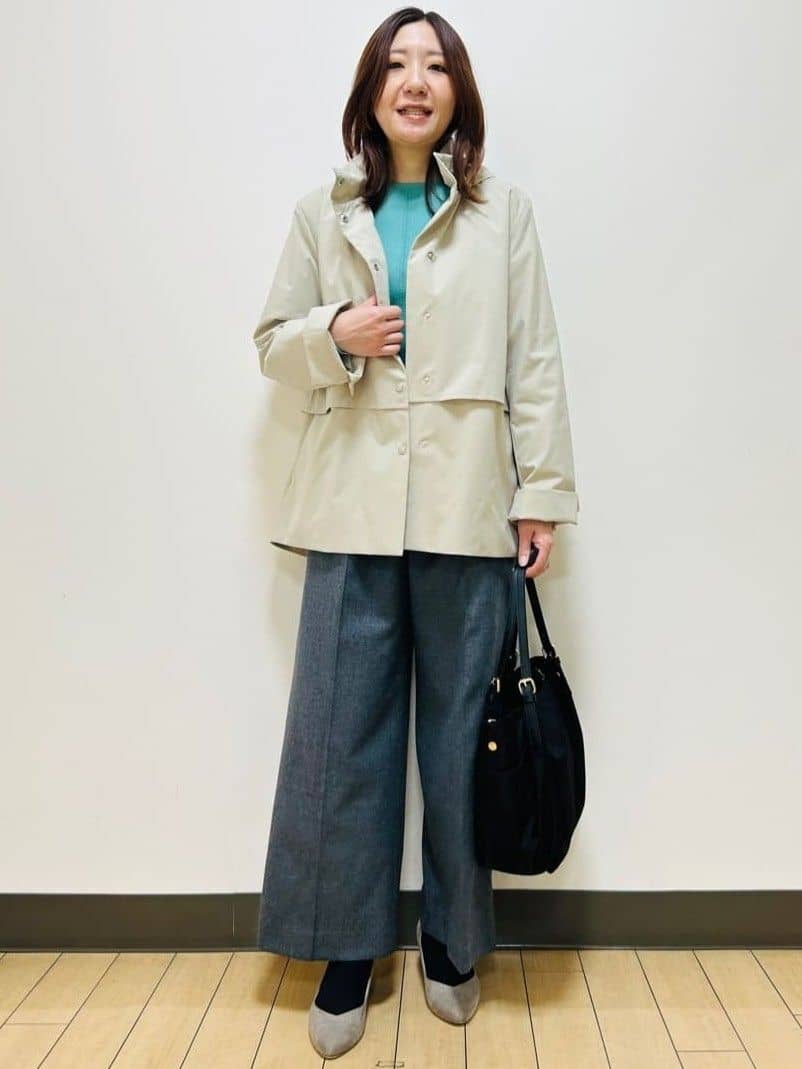 miiiさんの「Reflect｜【すっきり見え／フード取り外し可／通勤におすすめ◎】ライティアウター」を使ったコーディネート