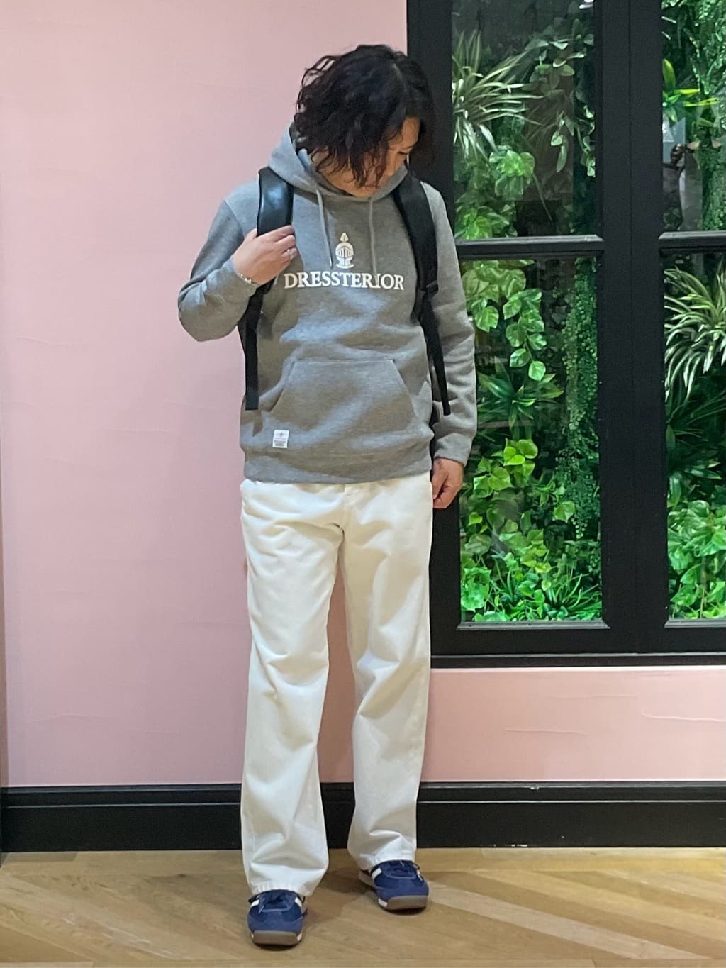 Nagaseさんの「DRESSTERIOR｜ストレッチポンチ フーディ」を使ったコーディネート