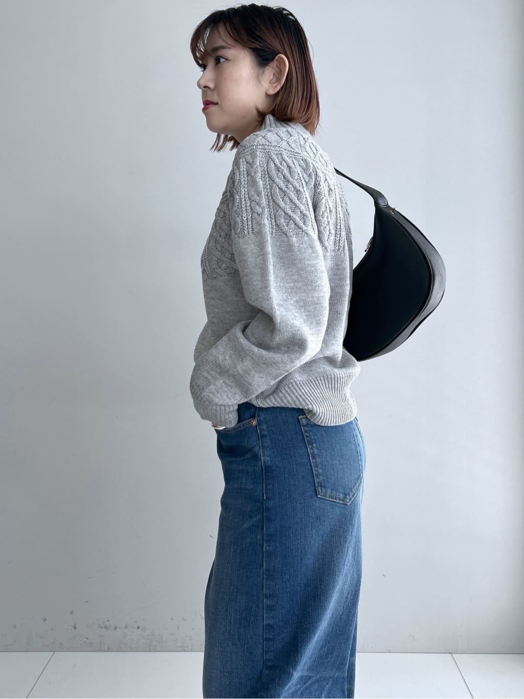 Hirokaさんの「Dessin｜【洗える】デニムカーブパンツ」を使ったコーディネート