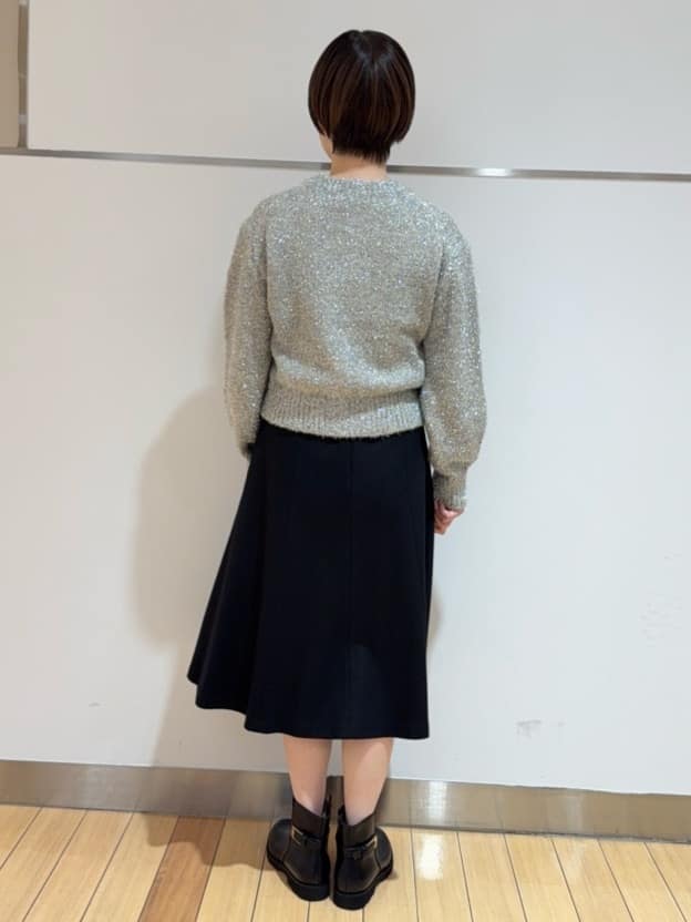 あやさんの「UNTITLED｜【ラメ風/着映え】ファンシーヤーン カーディガン」を使ったコーディネート